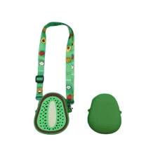 Сумка дит. силікон. /811-11/ "Ківі" 11*10см, довга ручка (12)