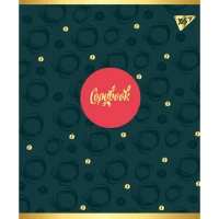 Тетрадь уч. "YES" 48арк. # / 764362 / "FLOWER" мат. ВДЛ + софт-тач + фольга золото (5/100)