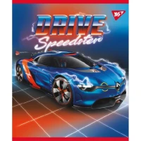 Зошит уч. "YES" 48арк.# /764347/ "SPEEDSTER"  ірідіум+УФ.спл. (5/100)