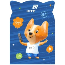 Блокнот В6/48арк. "Kite" /K25-461-3/ м'яка обкл. Hey Fox (1/50)