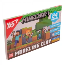Пластилін 24 кол. 480г "YES" /540682/ "Minecraft" (1/14)