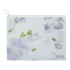 Папка-конверт на zip-блискавці А4 "BuroMAX" /BM.3948-26/ матов.пластик, ARABESKI, бузковий (1/12/240) Папка-конверт на zip-блискавці А4 "BuroMAX" /BM.3948-26/ матов.пластик, ARABESKI, бузковий (1/12/240)