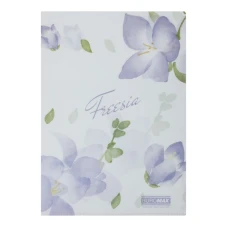 Папка-куток А4 "BuroMAX" /BM.3854-26/ матов.пластик, ARABESKI, бузковий (12/480)