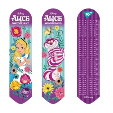 Закладки 2D "Yes" /707385/ "Alice" + лін.15см + табл. множ., 19*4,5 см (1/100)