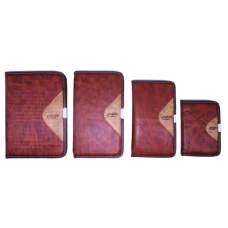 Блокнот 13*18см/76арк /870-36К/ ш/з "Двоколірний коричневий"   (1/6)