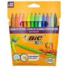 Фломастери "BIC KIDs VISA" 12кол. /9202932/ 