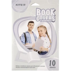 Плівка самоклеюча для книг "Kite" /K20-307/, 38*27 см, 10 шт., прозора (1/40) Плівка самоклеюча для книг "Kite" /K20-307/, 38*27 см, 10 шт., прозора (1/40)