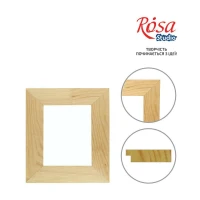Багетна рама Модерн, плоска, клеєна (15*55мм), 50*70 см /16115070/ ROSA Studio