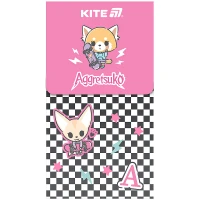 Блокнот 80х145мм/60арк. "Kite" /AR24-092/ на магніті, # Aggretsuko