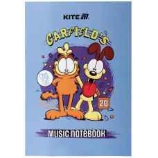 Зошит для нот А4/20арк "Kite" /GF25-404/ Garfield Retro (1/10) Зошит для нот А4/20арк "Kite" /GF25-404/ Garfield Retro (1/10)