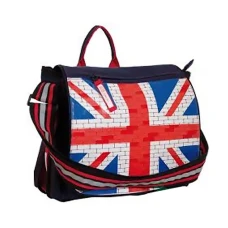 Сумка-кросбоді "YES" /551552/ "Britwall", синя, 32*25*12см (1/10)