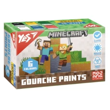 Гуаш "YES" 6 кол. 20 мл /230405/ Minecraft (1/24)