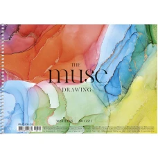Скетчбук А4/30арк. "MUSE" /PB-SC-030-315/ карт. обкл. (150г/м2) Пруж. бок (1/36)