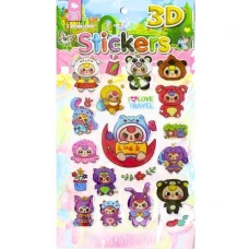 Наклейки "WB" /HR88-017/ мягкие пластик15*28см baby Three (20) Наклейки "WB" /HR88-017/ мягкие пластик15*28см baby Three (20)