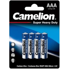 Батарейка "Camelion" /R03/4bl (blue)/586/ сольова, 1,5V, мізинчик (4/48) Батарейка "Camelion" /R03/4bl (blue)/586/ сольова, 1,5V, мізинчик (4/48)