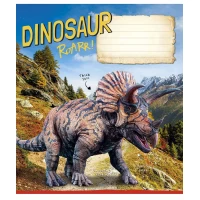 Зошит уч. "Школярик" 12арк.==/3310L/ "Jurassic world" ВД-лак (хлопчик) (30/300)