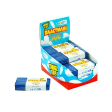 Пластилін "TRAVEL KIDS" восковий /333110/TK/ блакитний 30г (12/48)