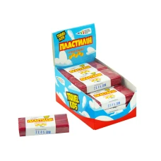 Пластилін "TRAVEL KIDS" восковий /333111/TK/ рожевий 30г (12/48)