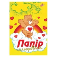 Папір кольоровий "Бріск" УВ-27  А4/16арк. 8кол. (20)