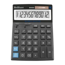 Калькулятор "Brilliant" /BS-5522/ наст.12-разр.2 пам. 199*151 Калькулятор "Brilliant" /BS-5522/ наст.12-разр.2 пам. 199*151