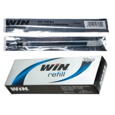 Стрижень гелевий "WIN" /Gel Refill/ чорний, 130мм, 0,6мм (30/150)