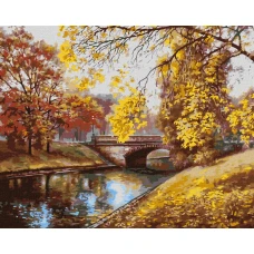 Картина за номерами "Ідейка" /KHO2879/ "Осінній пейзаж" 40*50см