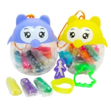 Тісто для ліплення "JO" /8702/ "Совенята" 18кол., з формочками (1/6/48)