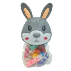 Тісто для ліплення "JO" /8703/ "Зайчата" 10кол., 60гр з формочками (1/12/96)