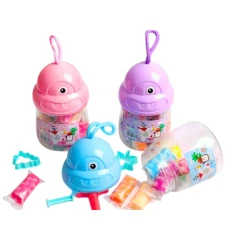 Тісто для ліплення "JO" /8707/ "Циклоп" 15кол., 225гр з формочками (1/12/72)