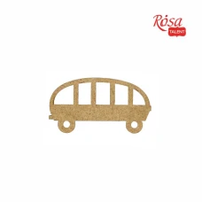 Міні-Заготовка "Rosa Talent" „Автобус“ 2 /629/ 15шт, МДФ, 5,4х3см