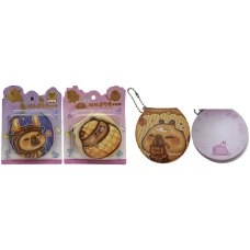 Блокнот  7*6,5см/80арк. /009/ антистрес міні "Капібара-3D", мікс (1/16)