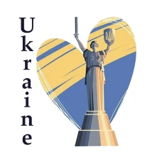 Алмазная мозаика "Go to art" /177223/ "Ukraine" 21*25см на картоне 5D