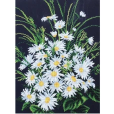 Алмазна мозаїка "Go to art" /189265/ "Ромашки" 30*40 см