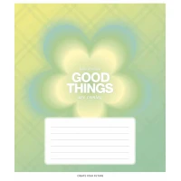 Зошит уч. "Школярик" 18арк.== /3526L/ "Good things " виб.УФ-лак (дівчинка) (25/250)