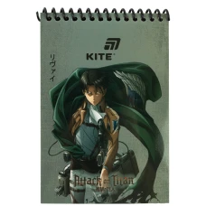 Скетчбук А6/48арк. "Kite" /AT26-196/ пласт. спіраль Attack on Titan Season 1-3 (1/20) Скетчбук А6/48арк. "Kite" /AT26-196/ пласт. спіраль Attack on Titan Season 1-3 (1/20)