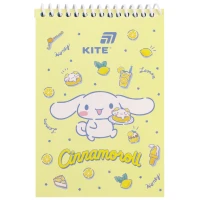 Скетчбук А6/48арк. "Kite" /CR26-196/ пласт. спіраль Cinnamoroll (1/20)