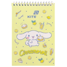 Скетчбук А6/48арк. "Kite" /CR26-196/ пласт. спіраль Cinnamoroll (1/20) Скетчбук А6/48арк. "Kite" /CR26-196/ пласт. спіраль Cinnamoroll (1/20)