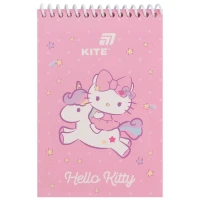 Скетчбук А6/48л. "Kite" /HK26-196-1/ пласт. спираль Hello Kitty (1/20)