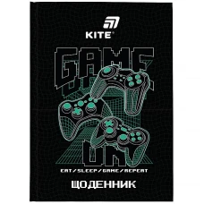 Щоденник шкільний "Kite" /K26-262-5/ тверда обкл., Game on (1/20)