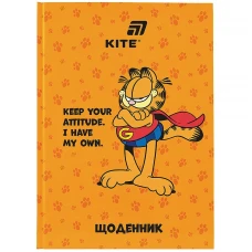 Щоденник шкільний "Kite" /GF26-262/ тверда обкл., Garfield Retro/Classic (1/20)