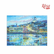 Картина на картоні з контуром "ROSA START" 30*40 Міста "Київ" /934/ БЕЗ ФАРБ