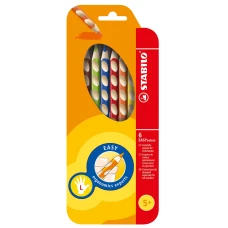 Олівці кольорові "Stabilo"  6 кол. /290221/ для шульги EASYcolors (1/24/480)