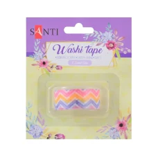 Скотч декоративний "SANTI" /742212/ "Color waves" 1,5см*5м (1/50/500) Скотч декоративний "SANTI" /742212/ "Color waves" 1,5см*5м (1/50/500)