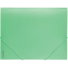 Папка на гумках  А4 "Axent" /1504-18-A/ Pastelini, м'ятна (1/50)