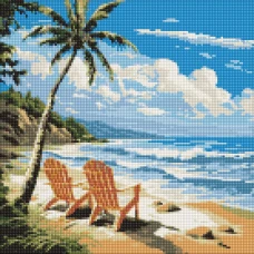 Алмазна мозаїка "Ідейка" /AMO7984/ "Світ для закоханих" 40*40см