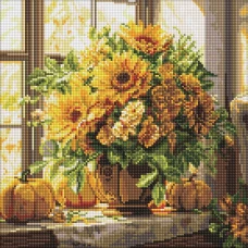 Алмазна мозаїка "Ідейка" /AMO8343/ "Там де сонце" 40*40см