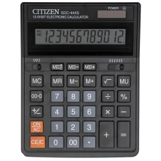 Калькулятор "CITIZEN" /SDC-444S/ настол, 12-разр,150*200мм