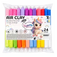 Маса для ліплення "7C:" /7C92410/ 24кол.*6г Unicorn (1/7)