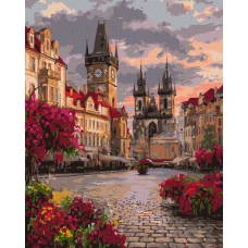 Картина за номерами "Ідейка" /KHO6478/ "Велич Праги" 40*50см