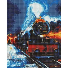 Алмазна мозаїка "Ідейка" /AMO20336/ WB "Harry Potter: Дорога до магії" 40*50см